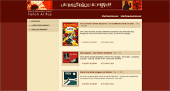 Desktop Screenshot of boutique.fanch-bd.com